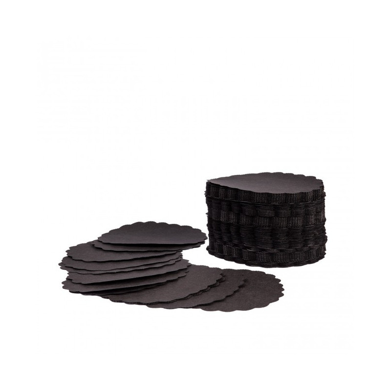 Disc de Paper Forma Ovalada Negro 500 gr.